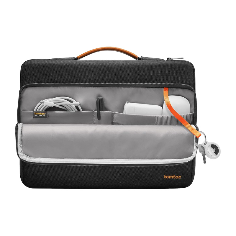 TOMTOC Defender-A14 sac pour ordinateur portable 16" (noir) - Ypsilon Computers
