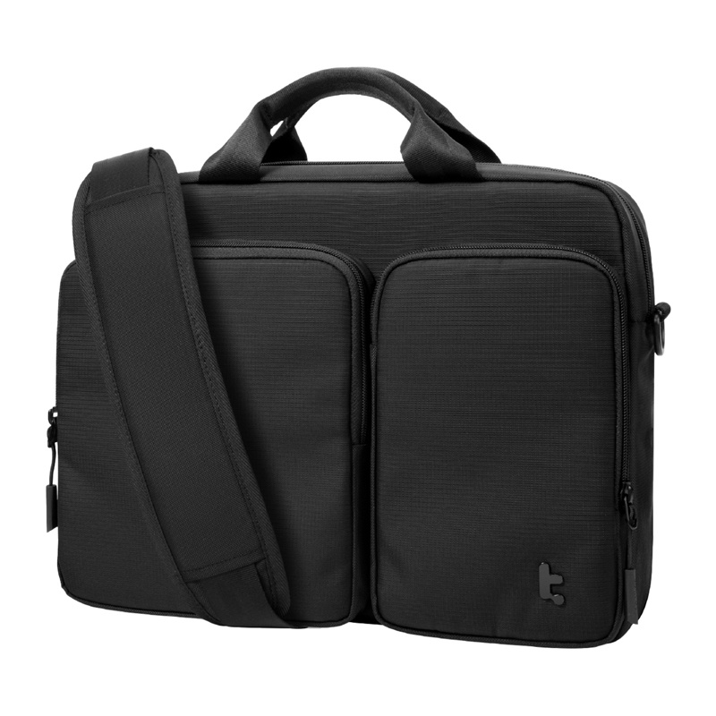 TOMTOC Navigator-A33 sac à bandoulière pour ordinateur portable 14" (noir) - Ypsilon Computers