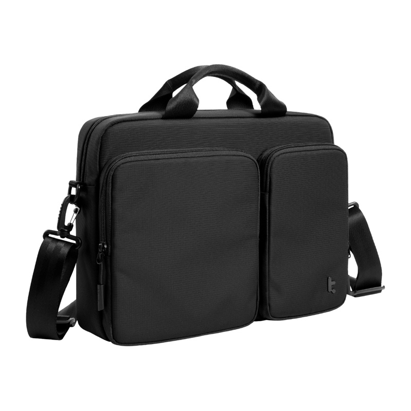 TOMTOC Navigator-A33 sac à bandoulière pour ordinateur portable 14" (noir) - Ypsilon Computers