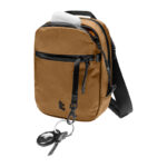 TOMTOC Aviator-T37 sac de voyage avec bandoulière X-Pac 1.3L (marron)