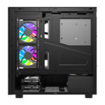 Boîtier DarkFlash DS950V avec écran (noir) + 6 ventilateurs