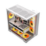 Boîtier DarkFlash C280 (blanc) + 7 ventilateurs