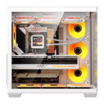 Boîtier DarkFlash C280 (blanc) + 7 ventilateurs