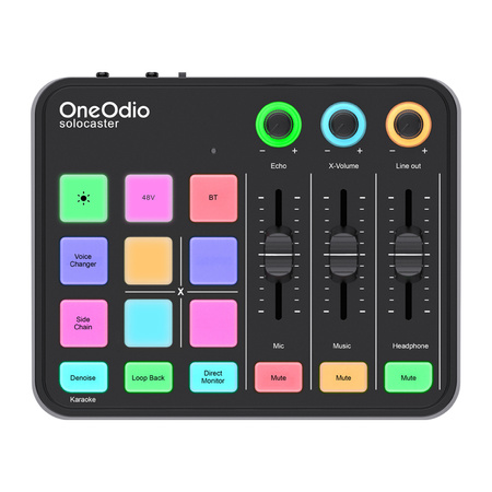OneOdio Solocaster Mixeur Audio et Carte Son - Ypsilon Computers