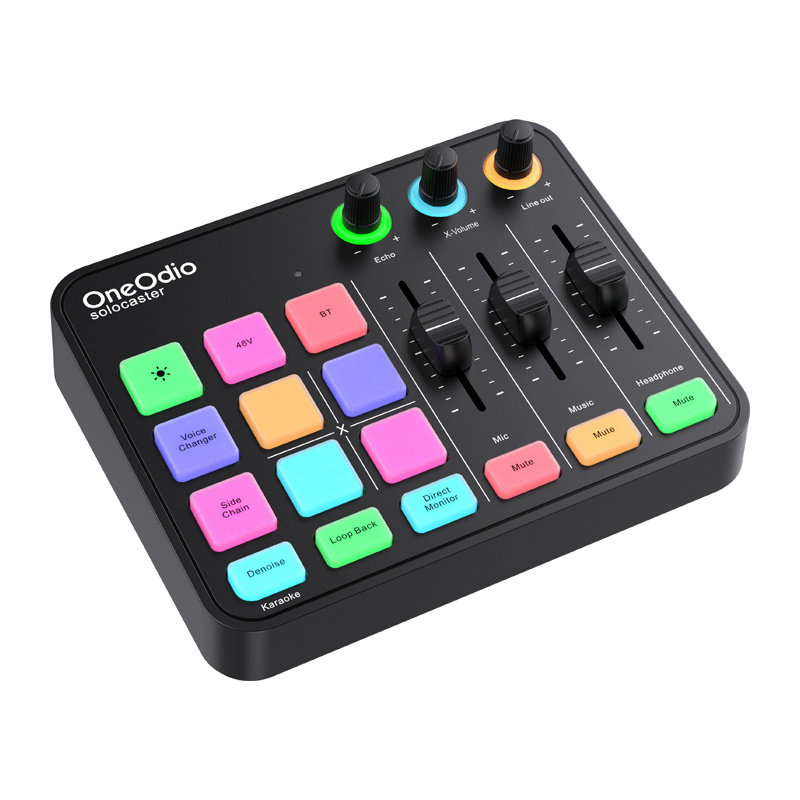 OneOdio Solocaster Mixeur Audio et Carte Son - Ypsilon Computers
