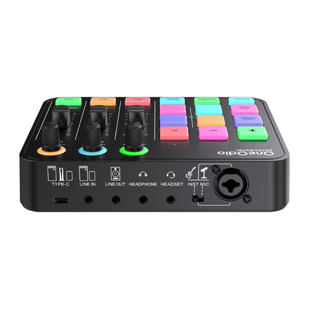 OneOdio Solocaster Mixeur Audio et Carte Son - Ypsilon Computers