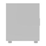Boîtier d&rsquo;ordinateur Darkflash DB330M + 3 ventilateurs (Blanc)
