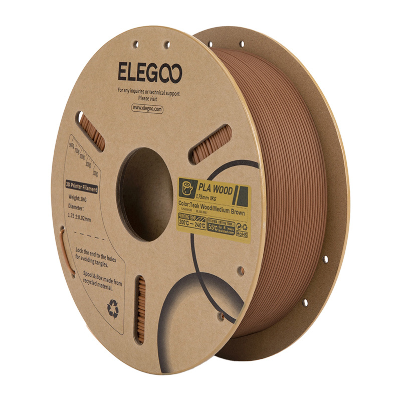 Filament PLA en bois (Chêne indien) - Ypsilon Computers