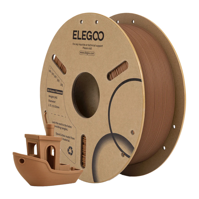 Filament PLA en bois (Chêne indien) - Ypsilon Computers