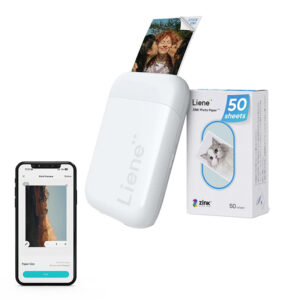 Imprimante Photo Portable Liene Pearl 2x3" (Blanche)
