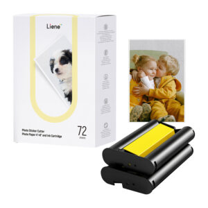 Papier pour imprimante Liene PixCut 4x6", 72 feuilles