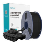 Filament Sunlu PLA+ Noir Haute Vitesse