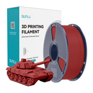 Filament Sunlu PLA+ Rouge Haute Vitesse