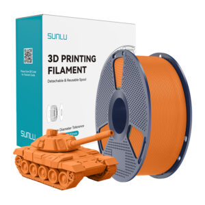 Filament Sunlu PLA+ Orange Haute Vitesse