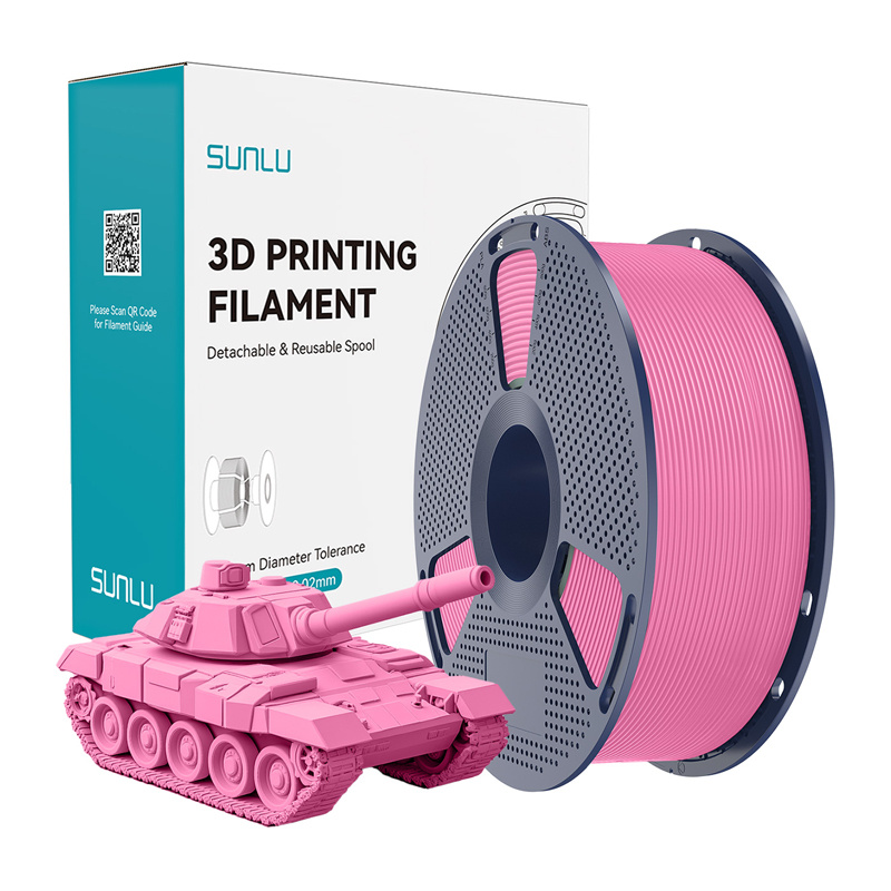 Filament Sunlu PLA+ Haute Vitesse Rose - Ypsilon Computers