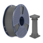 Filament Sunlu PLA Haute Vitesse Marbre Gris Béton