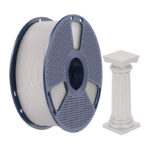 Filament en marbre PLA haute vitesse Sunlu (gris clair)