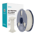 Filament en marbre Sunlu PLA haute vitesse (châtaigne)