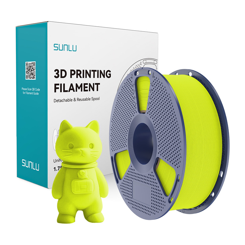 Filament Mat PLA Sunlu (Vert Clair) - Ypsilon Computers