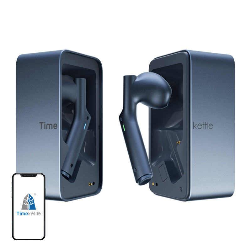 TIMEKETTLE W4 Écouteurs de Traduction (Bleu) - Ypsilon Computers
