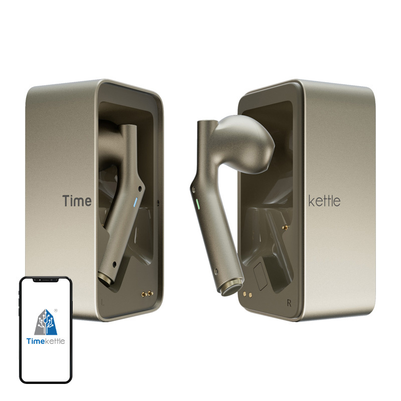 TIMEKETTLE W4 Écouteurs de Traduction (Or) - Ypsilon Computers