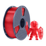Sunlu PLA+ Filament (Rouge Transparent)
