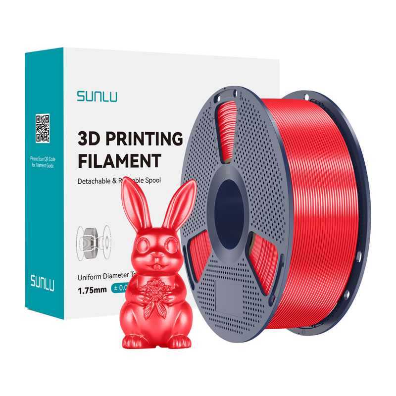 Filament Sunlu PLA+ Soie (Rouge) - Ypsilon Computers