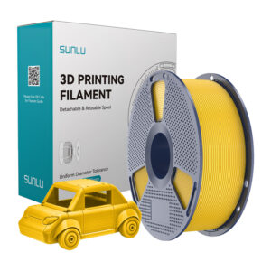 Filament Sunlu PETG (Jaune vif)
