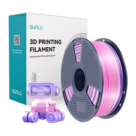 Filament Sunlu PLA+ Soie (Arc-en-ciel) 03 - Ypsilon Computers
