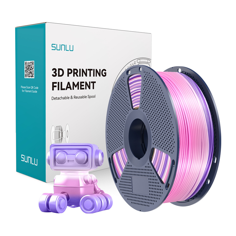 Filament Sunlu PLA+ Soie (Arc-en-ciel) 03 - Ypsilon Computers