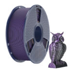 Filament Sunlu PLA+ Soie Dual Couleur (Noir et Violet)