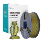 Filament Sunlu PLA+ Soie Dual Couleur (Noir et Or)