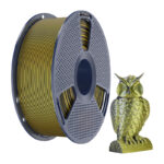 Filament Sunlu PLA+ Soie Dual Couleur (Noir et Or)
