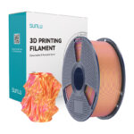 Filament Sunlu PLA+ Soie Dual Couleur (Rose et Or)