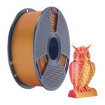 Filament Sunlu PLA+ Soie Dual Couleur (Rouge et Or)