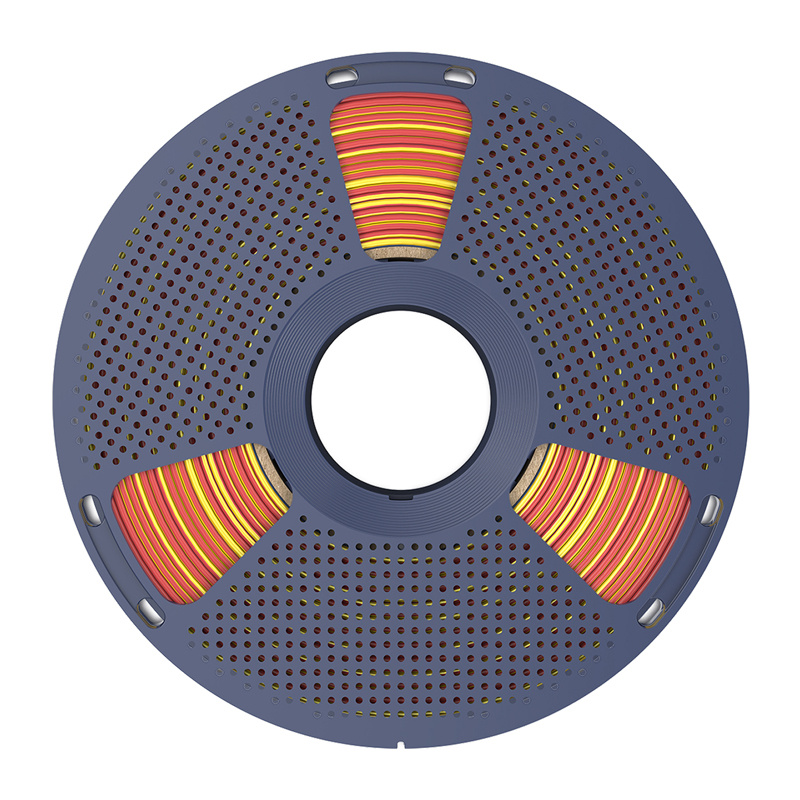 Filament Sunlu PLA+ Soie Dual Couleur (Rouge et Or) - Ypsilon Computers