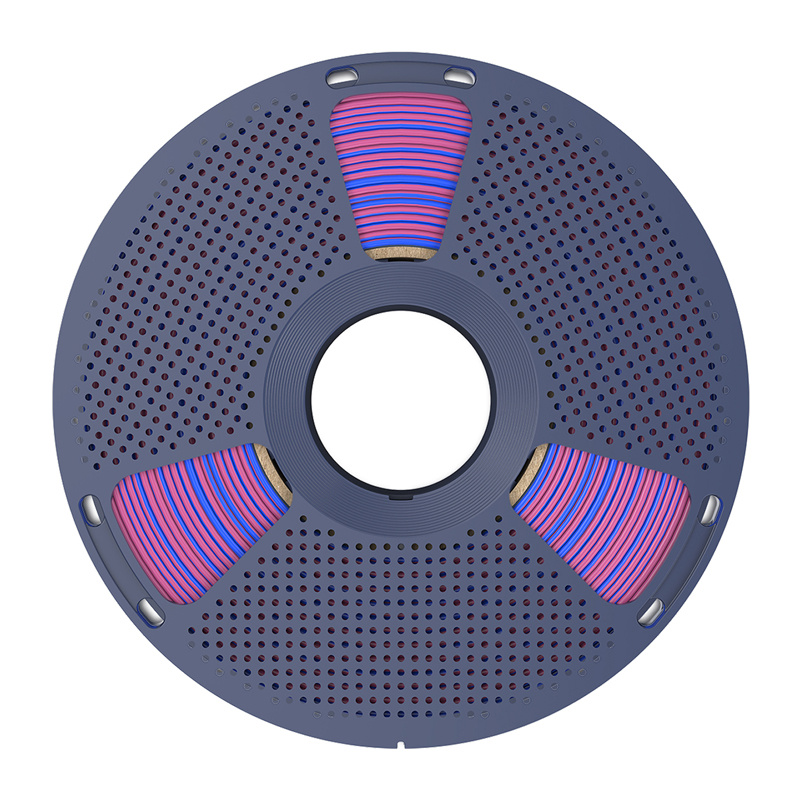 Filament Sunlu PLA+ Soie Dual Couleur (Rouge et Bleu) - Ypsilon Computers