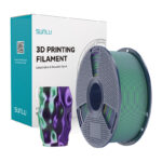 Filament Sunlu PLA+ Soie Dual Couleur (vert et violet)