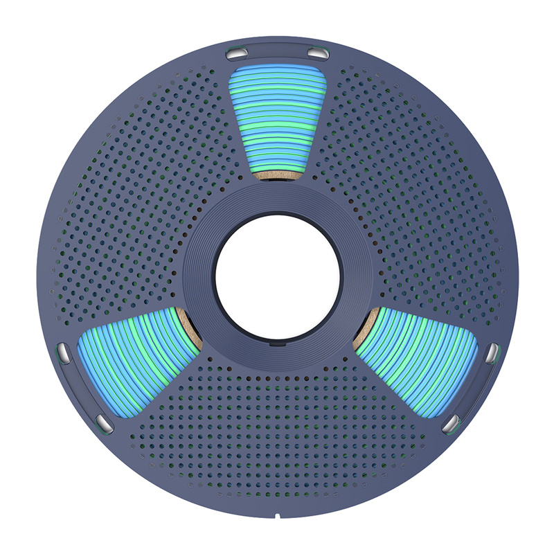 Filament Sunlu PLA+ Soie Dual Color (bleu-vert) - Ypsilon Computers
