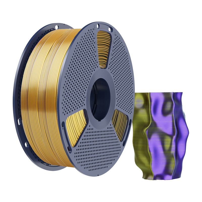 Filament Sunlu PLA+ Soie Tri-Color (Noir, Or et Violet) - Ypsilon Computers