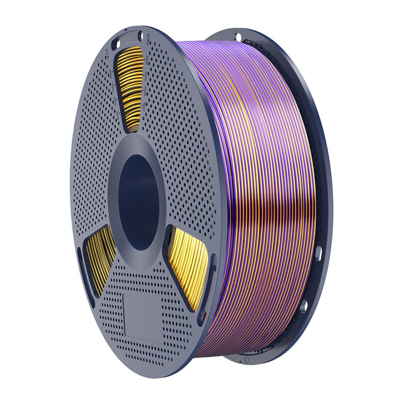 Filament Sunlu PLA+ Soie Tri-Color (Noir, Or et Violet) - Ypsilon Computers