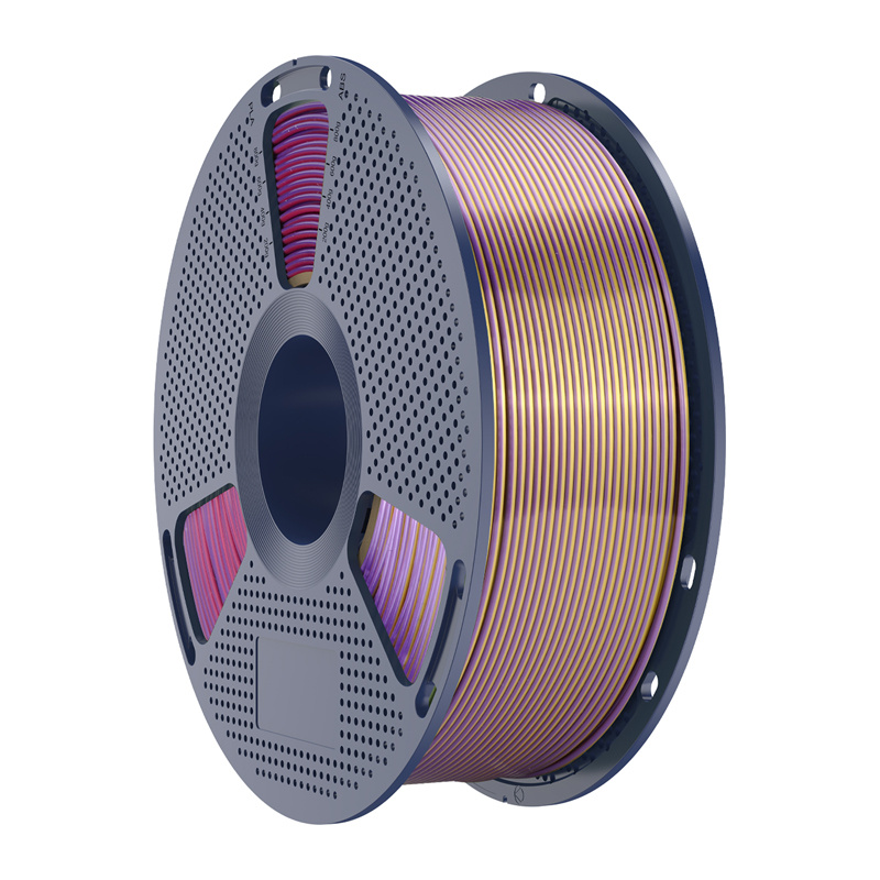 Sunlu PLA+ Soie Filament Quatre-Couleurs (bleu-violet-rouge-or) - Ypsilon Computers