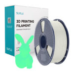 Filament Sunlu PLA Luminescent (Blanc et Vert)