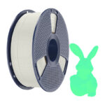 Filament Sunlu PLA Luminescent (Blanc et Vert)