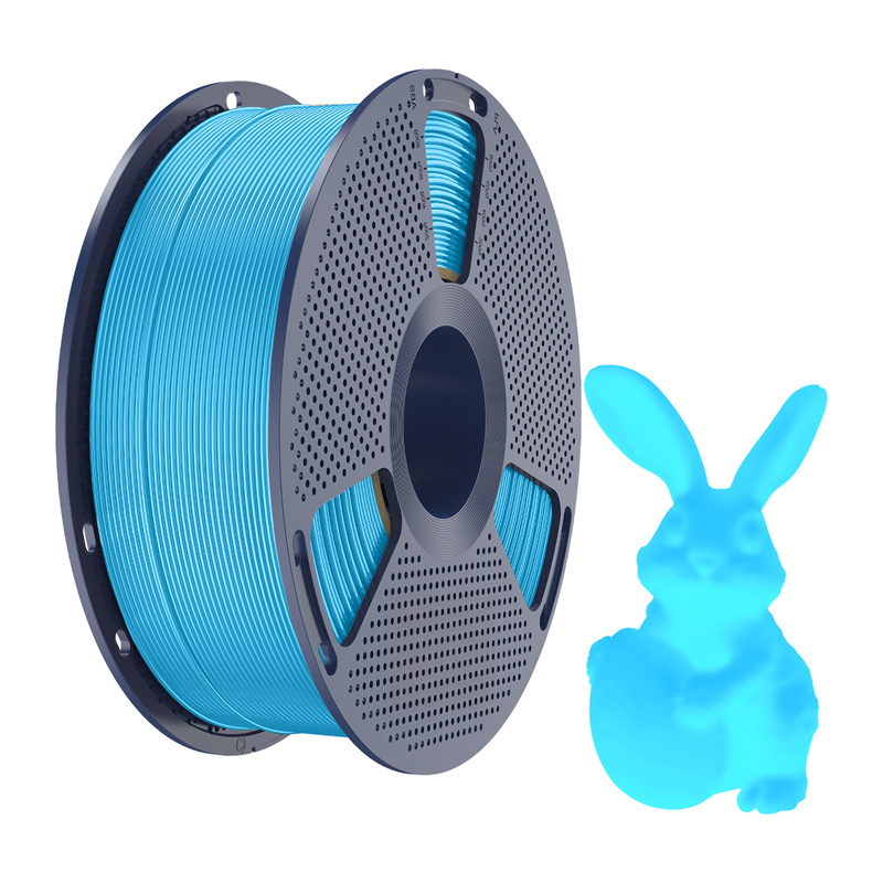 Filament Sunlu PLA Brillant Dans Le Noir (bleu) - Ypsilon Computers