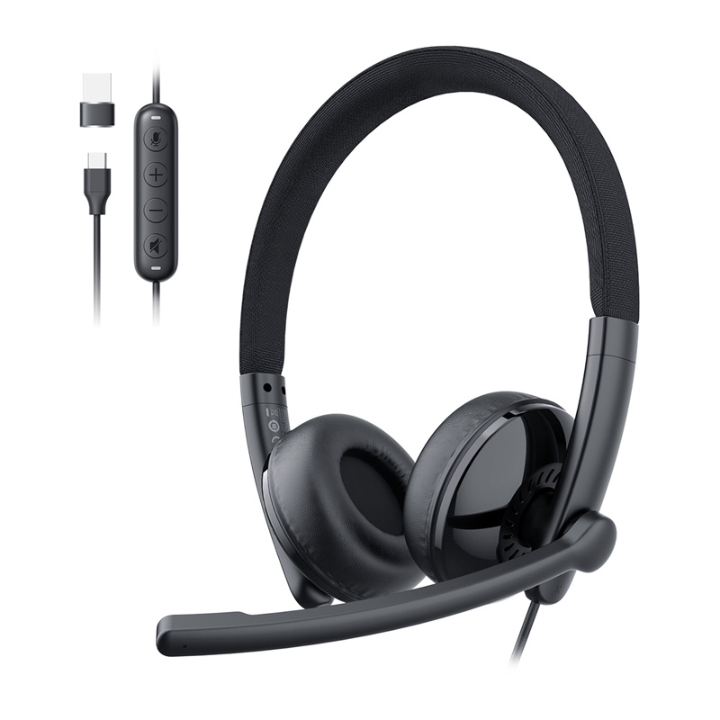Casque EMEET GeniusCall HS50 avec Microphone - Ypsilon Computers
