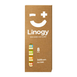 Ensemble de batteries LINOGY AA Li-ion Pro - ensemble de 8
