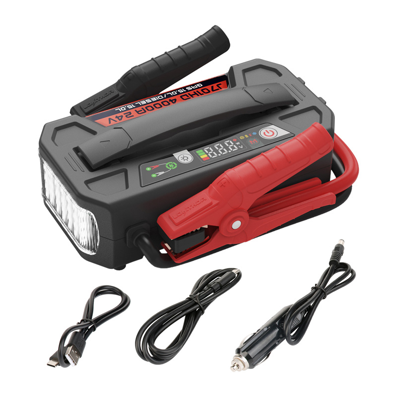 LOKITHOR J701HD Démarreur de voiture, 207,2Wh, 4,000 A - Ypsilon Computers