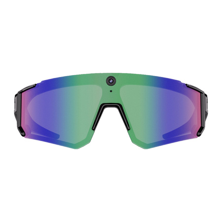Lunettes de sport AI Colmi V06 (Noires avec verres bleus) - Ypsilon Computers