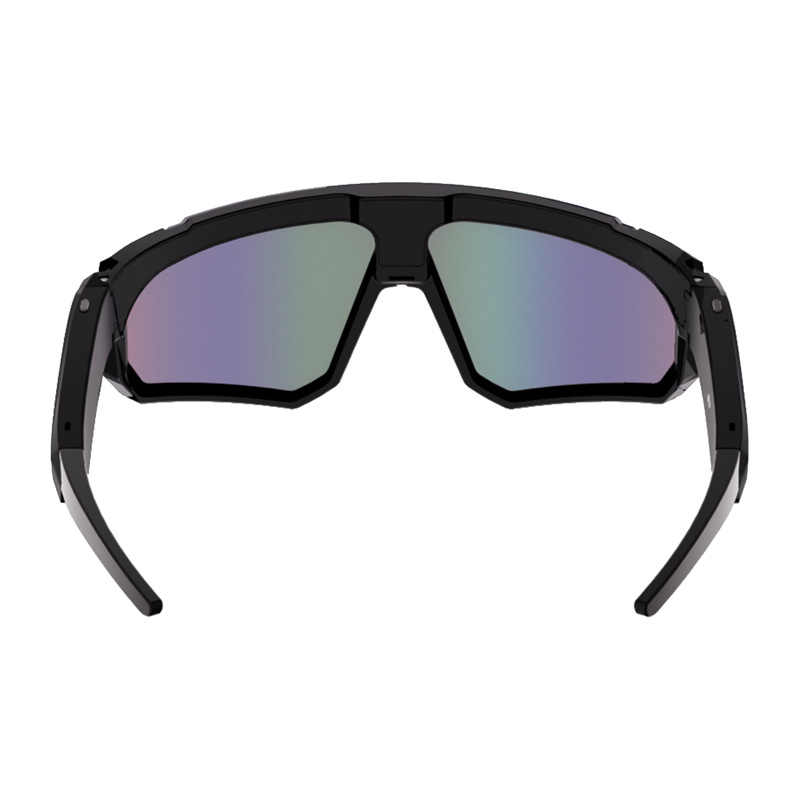 Lunettes de sport AI Colmi V06 (Noires avec verres bleus) - Ypsilon Computers